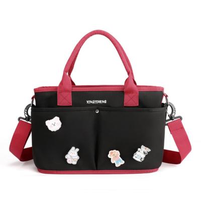 China With USB Fashion Mom Tote Bag Designer Wholesale Cross - Body Baby Diaper Bag for sale