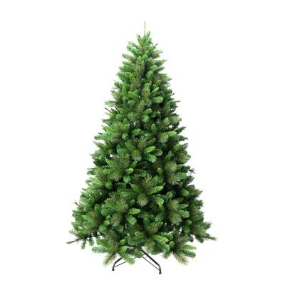 China Low Cost Unlit Decorated Artificial Tree GOOD Quality Christmas Promotion Tree 7.5 Feet Mixed Tricks Love It Beautiful for sale