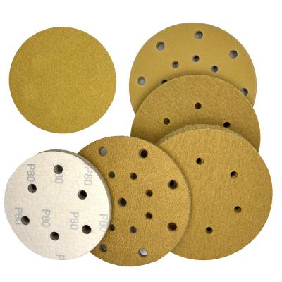 China Metal Surface Sanding Disc Customized Grit and Size Supported Self-Adhesive/Hook Loop for sale