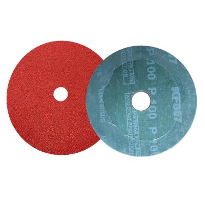 China Durable Metal Grinding 9 Inch Ceramic Fiber Sanding Disc with Carbon Fiber Disc Wheel for sale