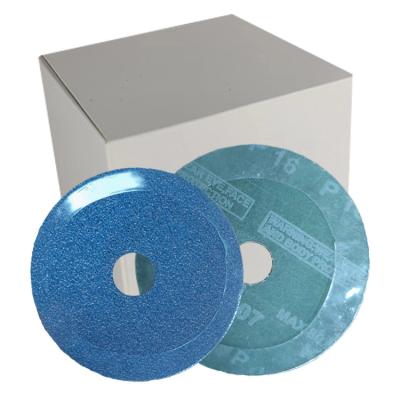 China Metal Wood Steel Resin Fiber Discs General Purpose with 0.8mm or 1.0mm Backing Thickness for sale