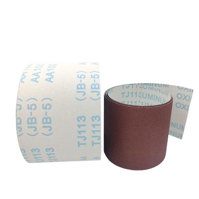 China Aluminium Oxide Cloth Backing Sand Roll for Metal Machine Polishing in Customized Size for sale