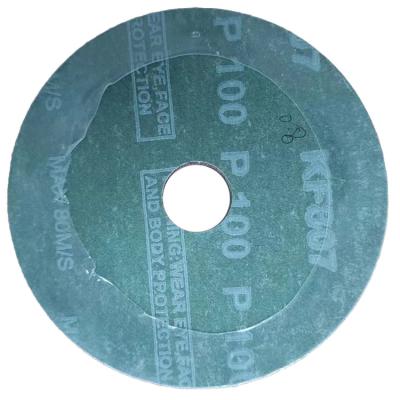 China Fused Alumina Fiber Disc for Polishing Metal Made in Germany Customized Grit 40 -120 for sale