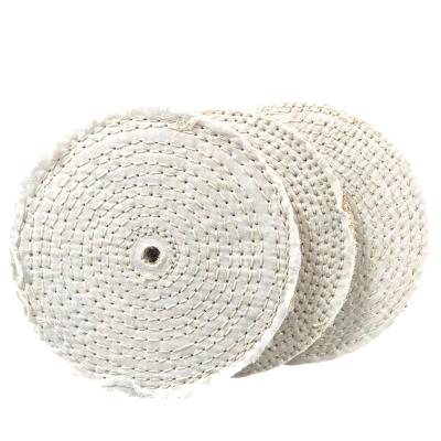 China Professional Sisal Cotton Buffing Wheel Made for Metal Surface Treatment and Polishing for sale