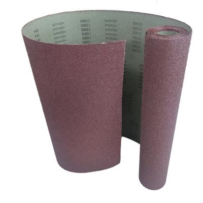 China 4x50m Brown Red Emery Abrasive Cloth Roll Coated Sand Cloth Jumbo for Your Requirements for sale