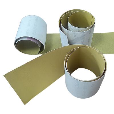 China Yellow Sandpaper Roll for Consistent Self Abrasive Sanding Manufactured in Korea for sale