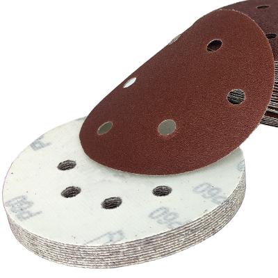 China Polishing Abrasive Grinding Sanding Disc Durable Hook Loop Sandpaper for Long Lasting for sale