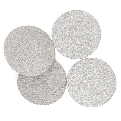 China Surface Grinding Aluminum Oxide Sandpaper Abrasive Disc with Hoop Loop Back Design for sale