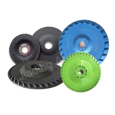 China 90mm 4.0mm 4.6mm Nylon Plastic Backing Plate for Making Flap Discs Grinding Wheel Tools for sale