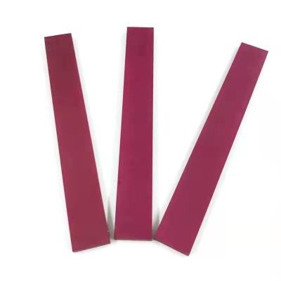 China Stocked Cylindrical Ruby Oil Stone Whetstone Rod for Precise Sharpening and Polishing for sale