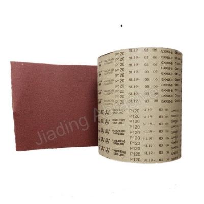 China Black Aluminum Oxide Sandpaper Emery Cloth Sheet Roll for Customized Sanding Needs for sale