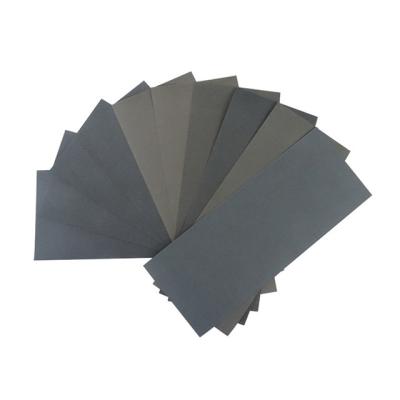 China Custom Wet Dry Sandpaper for Automotive Trade Grit 40 60 80 100-10000 D Weight Paper for sale