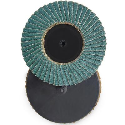 China Red Yellow Brown Green Black 2 Inch Mini Flap Disc for Metal Grinding on Angle Die Grinder for sale