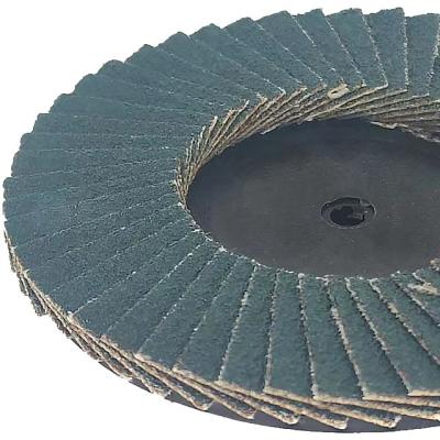 China Zirconia Round Disc Roll Lock Flap Sanding Disc for Metal Polishing and Rust Removal for sale