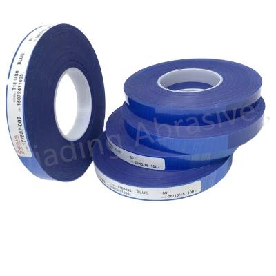 China Custom Uncoated Splicing Joint Sanding Belt for Abrasive Belt Joint in Blue White Red for sale