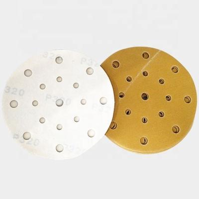 China Hook and Loop Backing Material 6 Inch 150mm 180mm 8 Hole Sanding Disc for Bench Grinder for sale