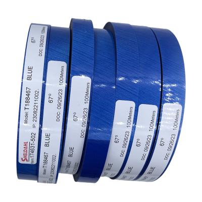 China Blue Pre-Coated Abrasive Belt Splicing Tapes for Professional Butt Joint Sanding Belt for sale