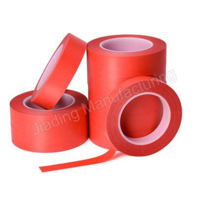 China Waterproof High Temperature Heat Resistant Spray Masking Tape for Automotive Painting for sale