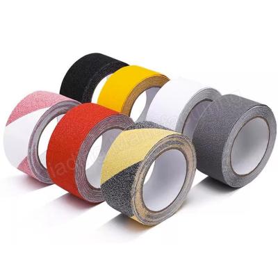 China Offer Printing Red PVC Hazard Lane Safety Warning Adhesive Safety Tape for Floor Marking for sale