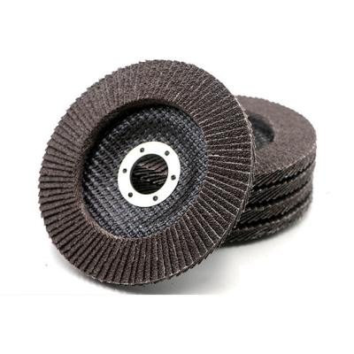 China 80 Calcined Grinding Flap Disc for Surface Grinding 4.5inch Aluminum Oxide Abrasives for sale