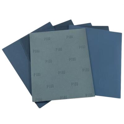 China 40 60 80 100-10000 Kraft Paper Backing Sandpaper 9 * 11 inch for Wet and Dry Applications for sale