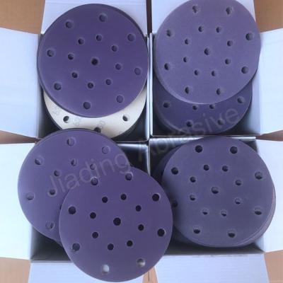 China 125mm/5 INCH Purple Sanding Disc Manufactured in for Polishing Workpiece for sale