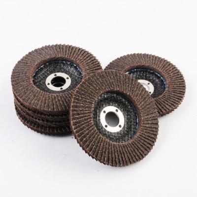 China Circular Sanders Grinding Wheel Flap Disk Grit P40 P60 80 100 120 for Metal Wood Steel for sale