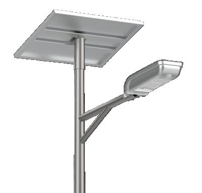 China ROAD outdoor integrated all in one sensor IP65 led solar street light with lifepo4 battery for sale