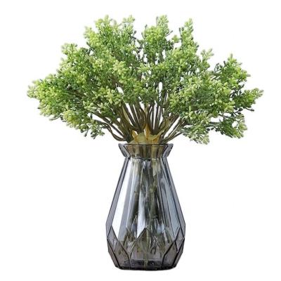 China Minimalist home and office decoration branches fruit house and plastic artificial lilac office and indoor outdoor decoration for sale