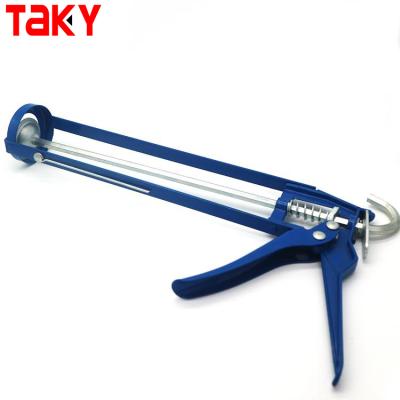 China Manual 9 Iron Silicone Gun Applicator Caulking Gun Glass Sealant Gun Best Quality for sale