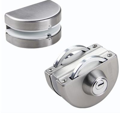 China Home.office.hotel.industy Door Lock Double Glass Side Clamp Glass Lock Keyless Door Lock for sale