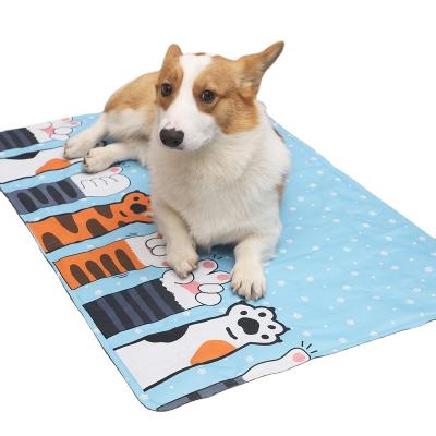 China Cooling Dog And Cat Breathable Dog Cooling pad Mat for sale