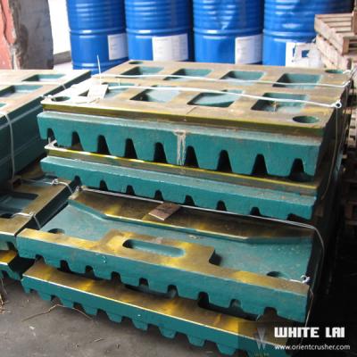 China Mesto Jaw Plate Crusher Wear Parts for Mining Industry Construction for sale