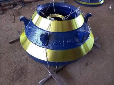 China Original MinYu MCC1150 cone Crusher mantle and concave high manganese blue for sale