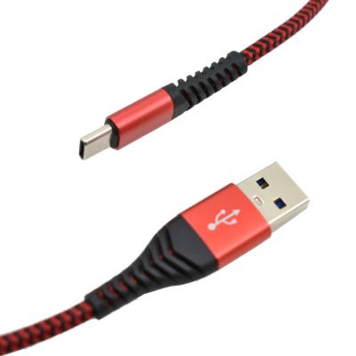 China USB C Fast Charging Phone Cable 3A Data USB C MP3/MP4 Player USB Fast Charging Type C Cable for sale