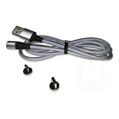 China MP3/MP4 Player Mic 1.2M USB C Braided 3 in 1 QC3.0 Quick Data Fast Charger Magnet Charger USB Magnetic Data Cable for sale