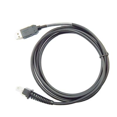 China COMPUTER LBT USB Scanner Cable Computer USB 2.0 Connector PVC Pigtail 2m Data Transfer Symbol Barcode Scanner Gray RJ45 CN; GUA Rohs 25g for sale