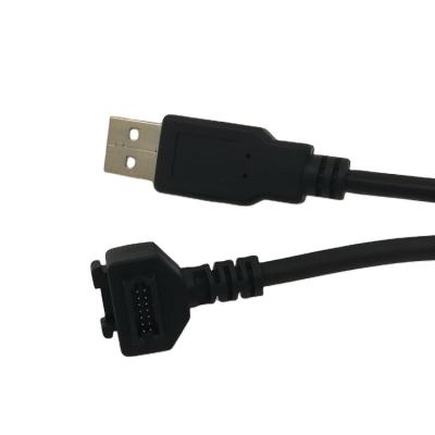 China For VeriFone VX810 Hot New Product VX810 14Pin IDC Power Cable To USB2.0 A Male Plug For VeriFone VX810 for sale