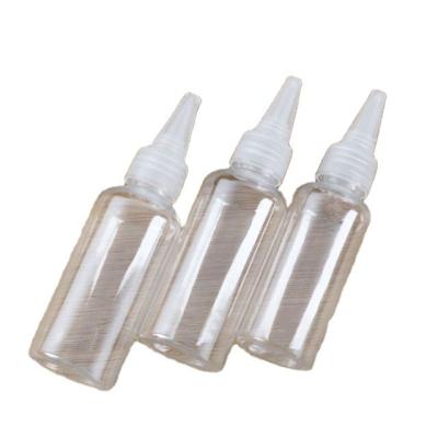 China Custom Manufacturer Shipping White Pet Household Products Directed Tip Sand Picture Liquid Dropper 100Ml Small Plastic Bottles for sale