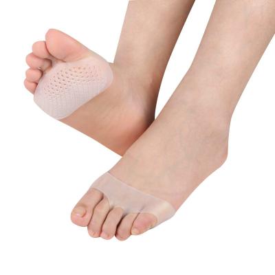 China Breathable Breathable High Heel Shoe Sole Lady Type Forepaw Sleeve Honeycomb Pad SEBS Pad Adjustable Pain Relief Insoles for sale