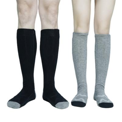 China Sporty USB Filling Heating Socks for Men and Women Removable and Washable Cotton Socks Heating Stockings for sale