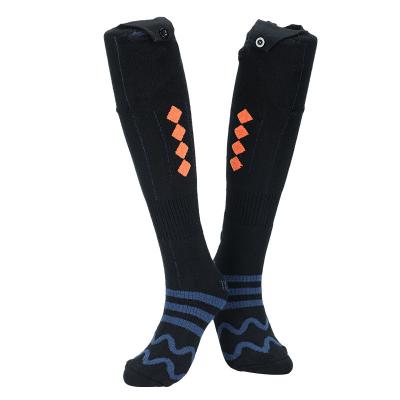 China 2022 USB Sport Hot Selling Hot Filling Heating Socks for Men and Women Removable and Washable Cotton Socks Heating Stockings for sale