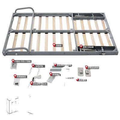 China Foldable Wall Bed Parts Factory Price Murphy Bed Mechanism DIY Hardware Folding Wall Bed Hardware for sale