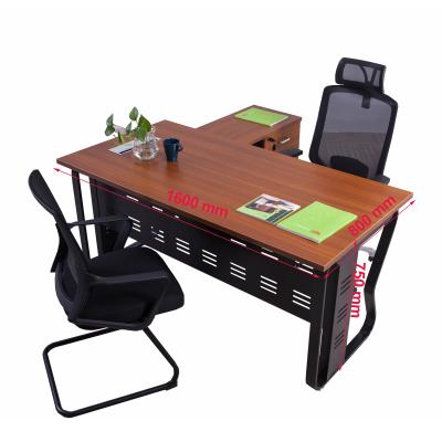 China Foldable Wooden Desk, Director Table with Chair Office Furniture for sale