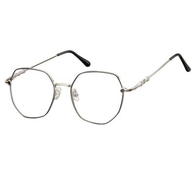 China 20 years experience on classic eyewear glasses metal high end optical frame for sale