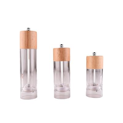 China Exceptional Viable Wooden Pepper Grinder Mill Spare Parts Pepper Grinder for sale