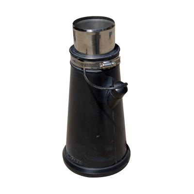 China Direct Products Rubber Factory Supply Tail Row Accessories Exhaust Rubber Circular Nozzle for sale