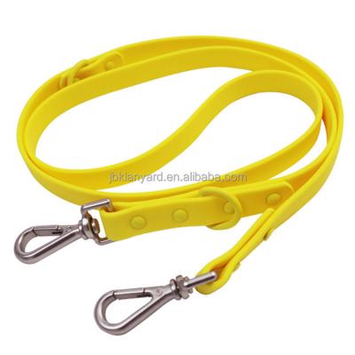 China RTS Factory Wholesale Hot Selling DETACHED Logo Pvc Dog Collar And Leash Harness Custom Set, Soft Waterproof Pvc Hunting Dog Collar Leash for sale