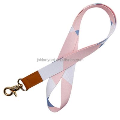 China Customized High Quality Lanyard Polyester Lanyard Free Sample Phone Neck Logo Heat Transfer Pu Leather Factory Eco-friendly for sale