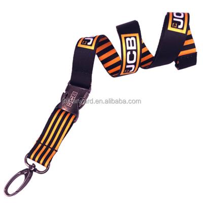 China Eco-Friendly Factory No Minimum Order Customized Neck Printing Polyester Sublimation Buckle Custom Olive Lanyard for sale